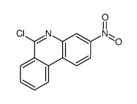 6-chloro-3-nitrophenanthridine结构式