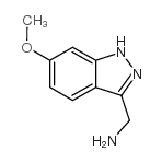 6-METHOXY-1H-INDAZOL-3-YL-METHYLAMINE Structure