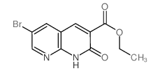 Ethyl 6-bromo-2-oxo-1,2-dihydro-1,8-naphthyridine-3-carboxylate picture