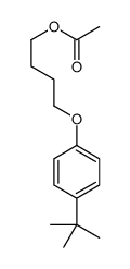 4-(4-tert-butylphenoxy)butyl acetate Structure