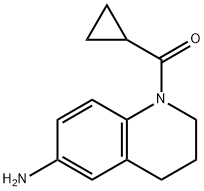 1-(Cyclopropylcarbonyl)-1,2,3,4-tetrahydroquinolin-6-amine structure