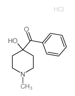 Methanone,(4-hydroxy-1-methyl-4-piperidinyl)phenyl-, hydrochloride (1:1) picture