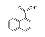 hydroxy-naphthalen-1-yl-oxophosphanium结构式