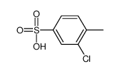 2-chlorotoluene-4-sulphonic acid structure