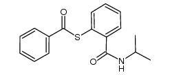 S-2-(isopropylcarbamoyl)phenyl benzothioate结构式