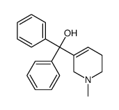 (1-methyl-3,6-dihydro-2H-pyridin-5-yl)-diphenylmethanol Structure