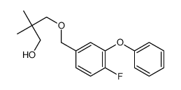 3-[(4-fluoro-3-phenoxyphenyl)methoxy]-2,2-dimethylpropan-1-ol Structure