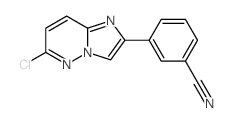 3-(6-氯咪唑并[1,2-b]吡嗪-2-基)苯甲腈图片