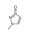 1-METHYL-1H-1,2,3-TRIAZOLE 3-OXIDE structure