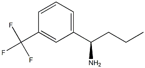 (1R)-1-[3-(TRIFLUOROMETHYL)PHENYL]BUTYLAMINE Structure