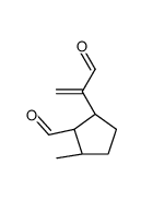 (1S,2R,5R)-2-methyl-5-(3-oxoprop-1-en-2-yl)cyclopentane-1-carbaldehyde Structure