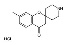 7-methylspiro[chromane-2,4'-piperidine]-4-one hydrochloride Structure