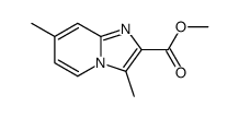 methyl 3,7-dimethylimidazo[1,2-a]pyridine-2-carboxylate Structure