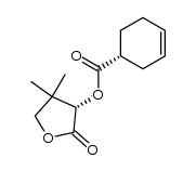 3-Cyclohexene-1-carboxylic acid (S)-pantolactone ester Structure