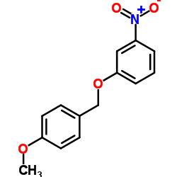 1-[(4-Methoxybenzyl)oxy]-3-nitrobenzene结构式