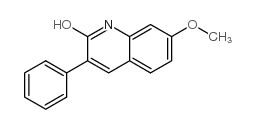 7-METHOXY-3-PHENYL-2-QUINOLINOL Structure