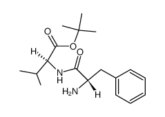 phenylalanyl-valine tert-butyl ester Structure