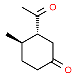 Cyclohexanone, 3-acetyl-4-methyl-, trans- (9CI)结构式