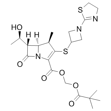 Tebipenem Pivoxil structure