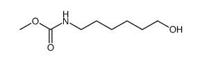 Carbamic acid,(6-hydroxyhexyl)-,methyl ester (9CI) structure