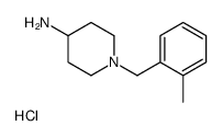 1-(2-Methyl-benzyl)-piperidin-4-ylamine hydrochloride Structure