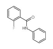 Benzamide,2-fluoro-N-phenyl- structure