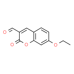 2H-1-Benzopyran-3-carboxaldehyde,7-ethoxy-2-oxo-(9CI) structure