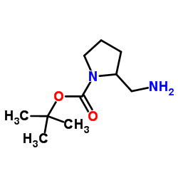 2-(Aminomethyl)-1-N-Boc-pyrrolidine structure