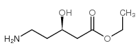 (R)-5-氨基-3-羟基-戊酸乙酯结构式