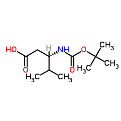 Boc-D-beta-hoMovaline Structure