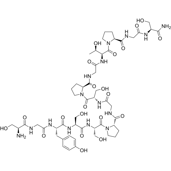 Tau Peptide (512-525) amide trifluoroacetate salt结构式