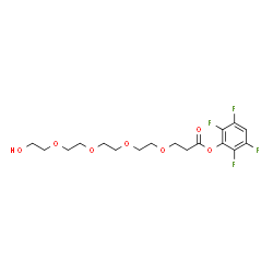 Hydroxy-dPEG4-TFP ester Structure