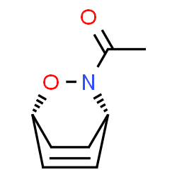 2-Oxa-3-azabicyclo[2.2.2]oct-5-ene, 3-acetyl-, (1R,4S)- (9CI) picture