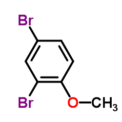 2,4-Dibromoanisole Structure