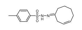 cyclo-oct-3-enone p-tosylhydrazone结构式