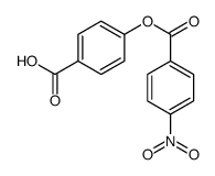 4-(4-nitrobenzoyl)oxybenzoic acid Structure