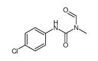 N-[(4-chlorophenyl)carbamoyl]-N-methylformamide结构式