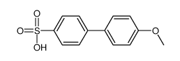 4'-METHOXY-4-BIPHENYLSULFONIC ACID structure