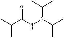 N',N'-Diisopropylisobutyric acid hydrazide结构式