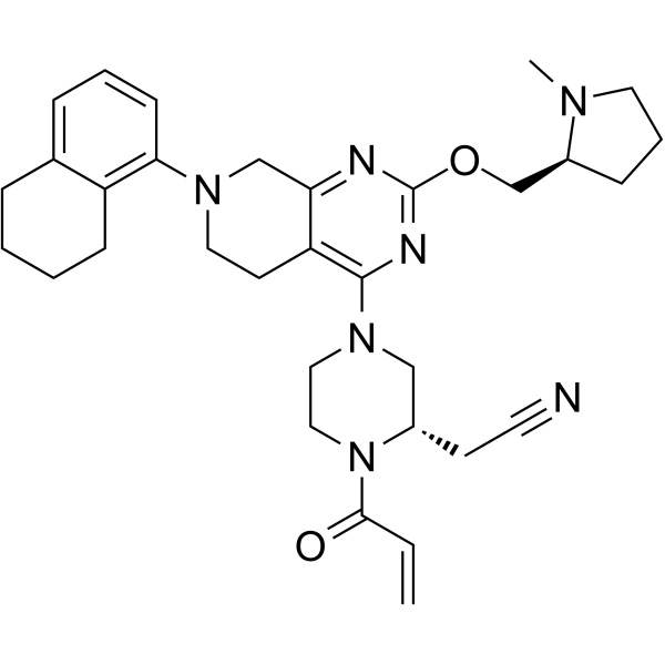 KRAS G12C inhibitor 22 Structure