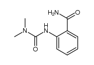 2-(N',N'-Dimethylureido)benzamid Structure