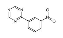 2-(3-nitrophenyl)-1,3,5-triazine Structure