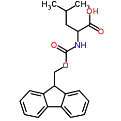 Fmoc-D-Leu-OH Structure