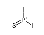 diiodo(sulfanylidene)phosphanium结构式