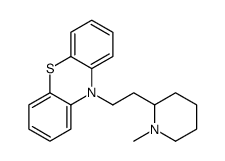 Phenothiazine, 10-(2-(1-methyl-2-piperidyl)ethyl)- structure