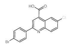 2-(4-溴苯基)-6-氯喹啉-4-羧酸图片