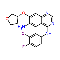 (R)-N4-(3-氯-4-氟苯基)-7-(((四氢呋喃-3-基)氧基)喹唑啉-4,6-二胺(阿法替尼杂质)图片