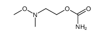 2-(METHOXY(METHYL)AMINO)ETHYL CARBAMATE structure