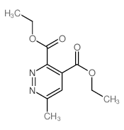 diethyl 6-methylpyridazine-3,4-dicarboxylate结构式