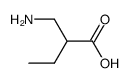 2-(aminomethyl)butanoic acid Structure